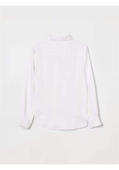 Camicia con logo ricamato MANUEL RITZ | MR3478BIANCO